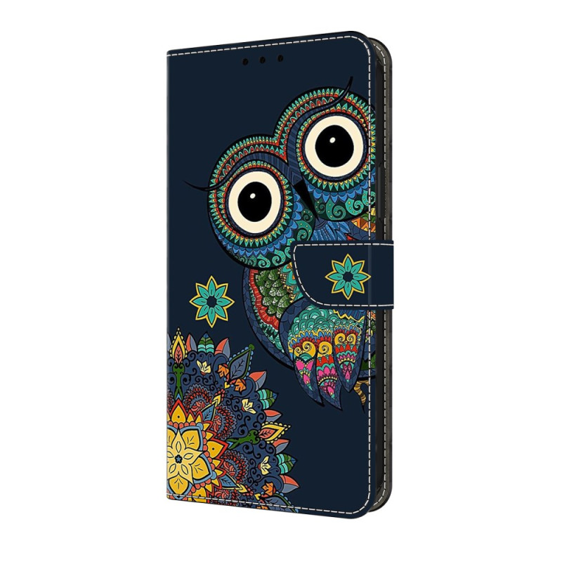 Housse iPhone 17E / 16E Chouette Mandala