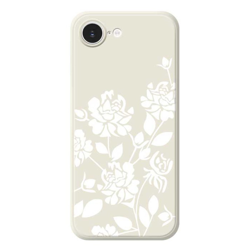 Coque iPhone 17E / 16E Bords Droits Impression Florale