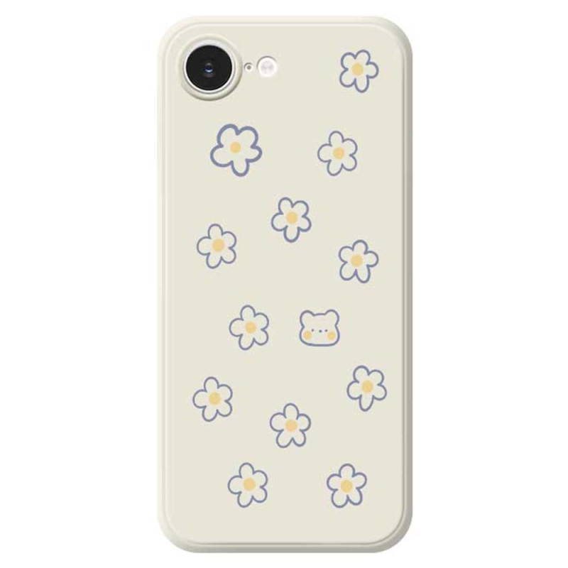 Coque iPhone 17E / 16E Ours Floral