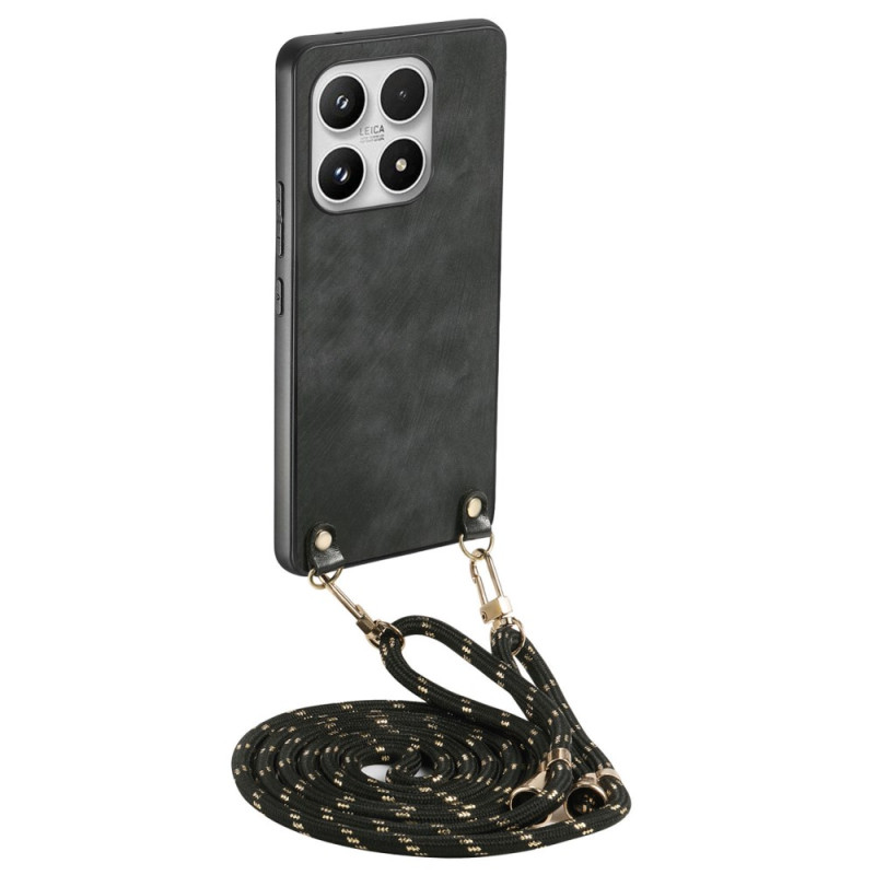 Coque à Cordon Xiaomi 17 Effet Daim