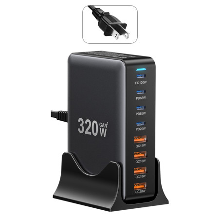 Chargeur de Bureau 8 Ports...
