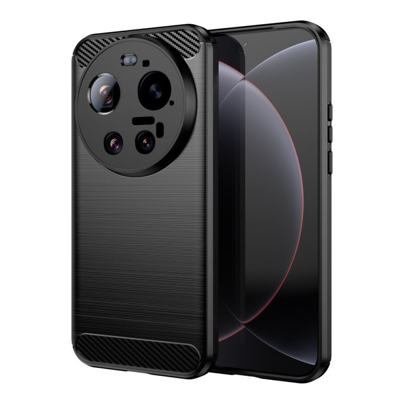 Coque Xiaomi 17 Ultra Fibre Carbone Brossée