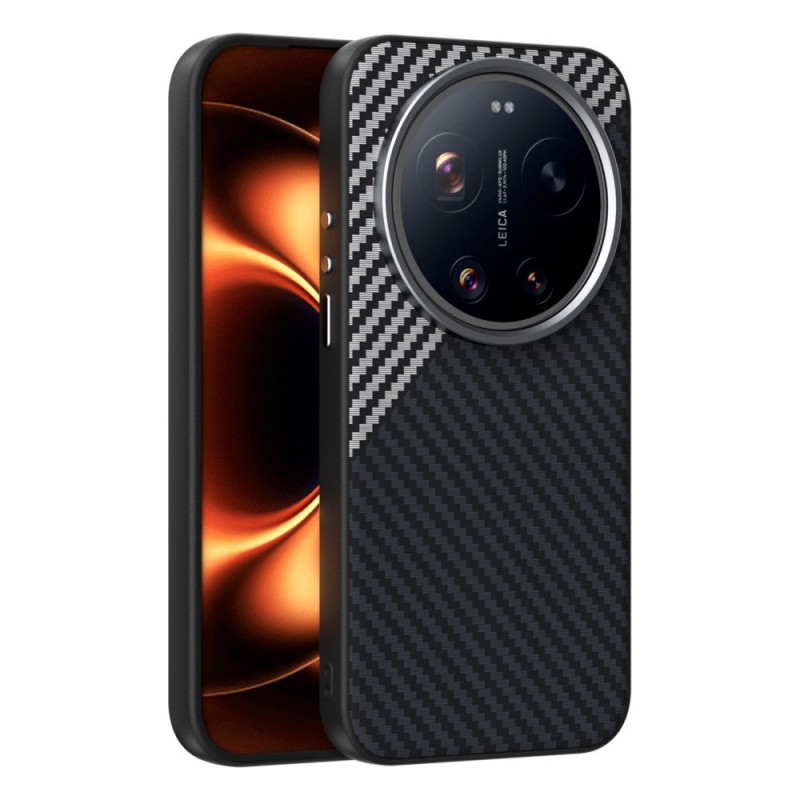 Coque Magnétique ABEEL pour Xiaomi 17 Ultra Magnétique Fibre Carbone ABEEL