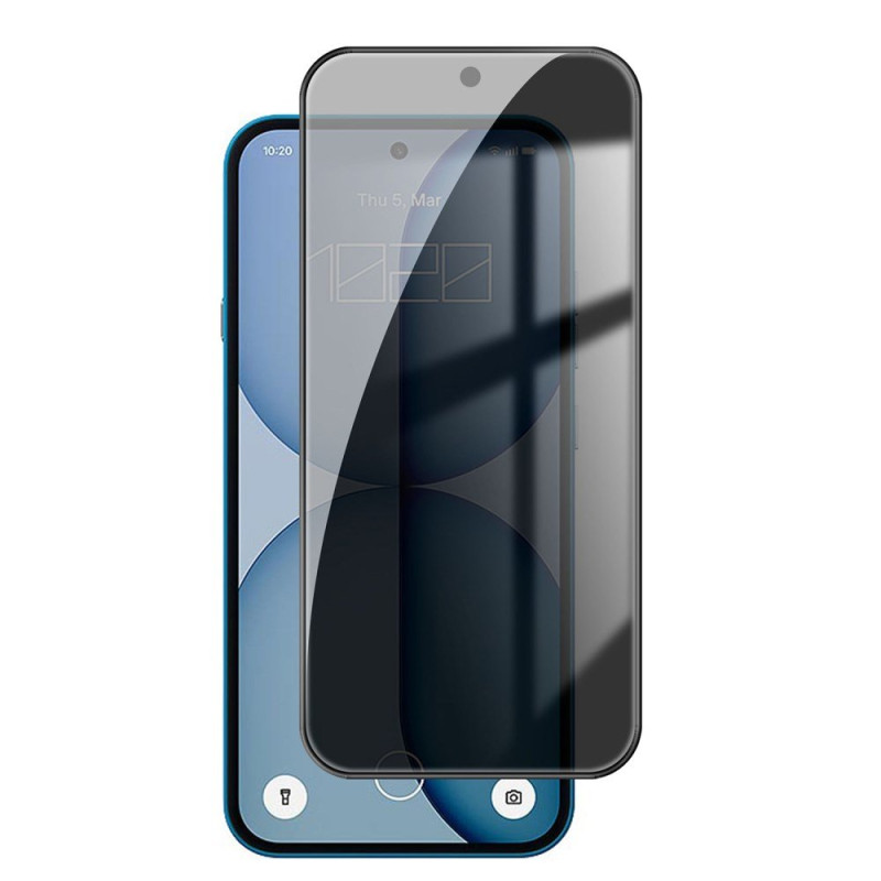 Protection en Verre Trempé Anti-Espion pour Écran Nothing Phone (4a)