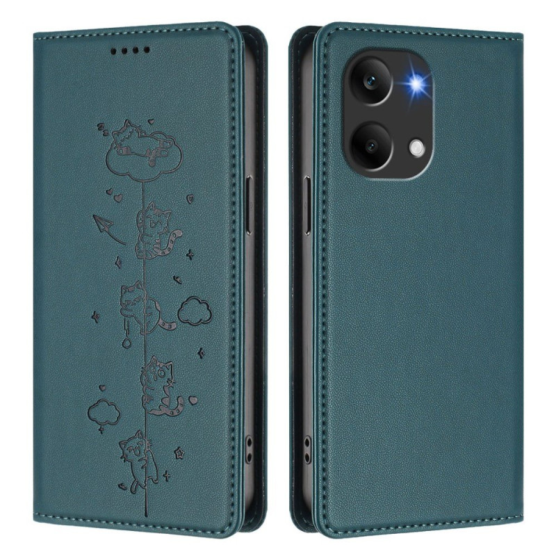 Flip Cover Poco X8 Pro Max Motif Chat