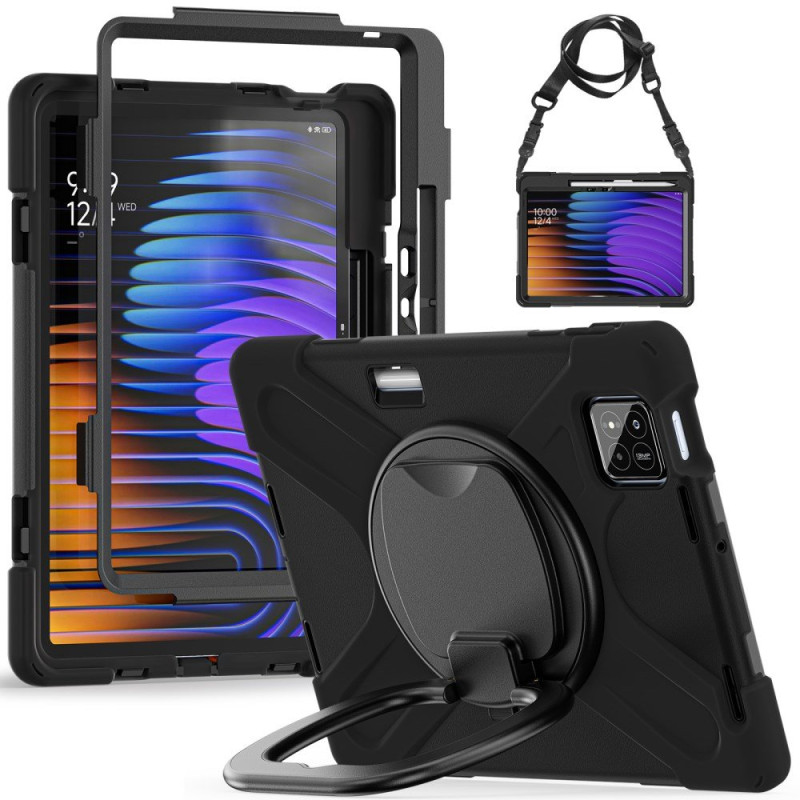 Coque Xiaomi Pad 8 / 8 Pro / 7 / 7 Pro Ultra Robuste avec Support et Bandoulière
