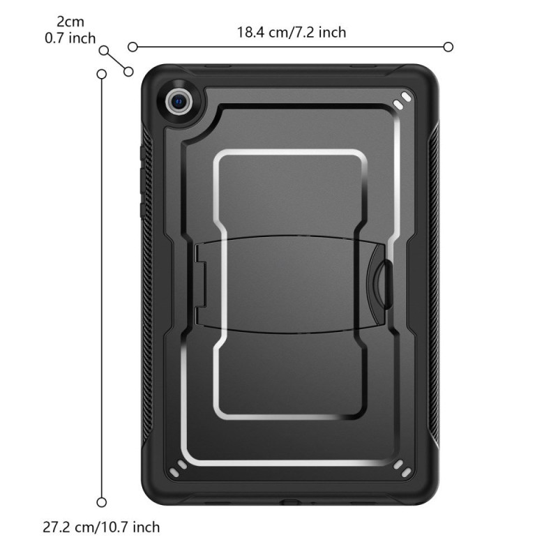 Coque Samsung Galaxy Tab A11 Plus / A9 Plus Support Intégré et Bandoulière