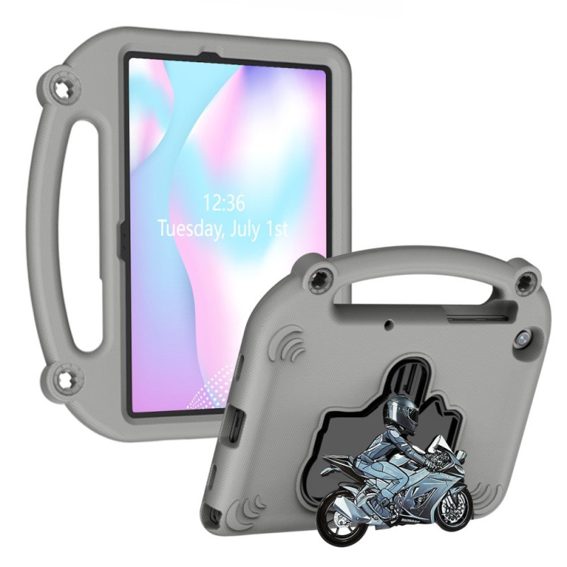 Coque Samsung Galaxy Tab A11 Plus / A9 Plus Béquille Moto et Poignée
