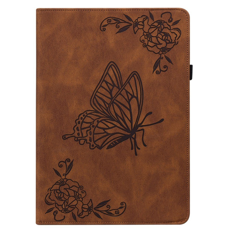 Étui Samsung Galaxy Tab A11 Plus Papillons et Fleurs