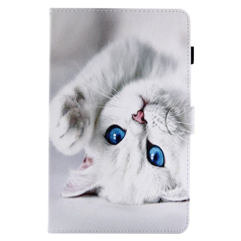 Housse Samsung Galaxy Tab A 10.1 2016 Chat Blanc