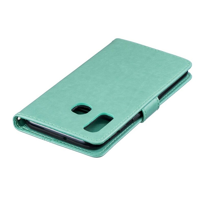 Housse Samsung Galaxy A40 Papillons en Tourbillon Housse Samsung Galaxy A40 Papillons en Tourbillon