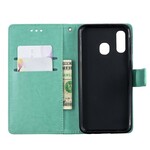 Housse Samsung Galaxy A40 Papillons en Tourbillon Housse Samsung Galaxy A40 Papillons en Tourbillon