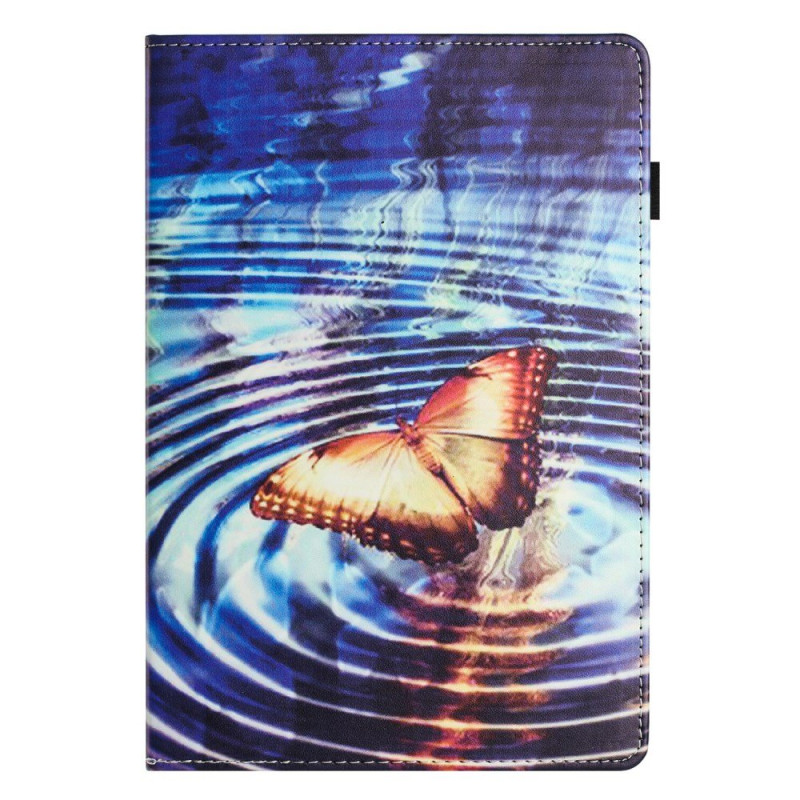 Étui Samsung Galaxy Tab A 10.1 (2016) Papillons et Vagues