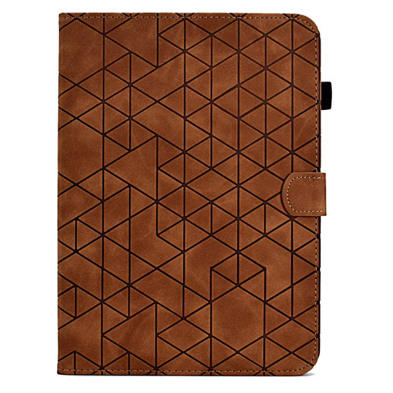 Housse Samsung Galaxy Tab A 10.1 (2016) Effet Daim motif Géométrique