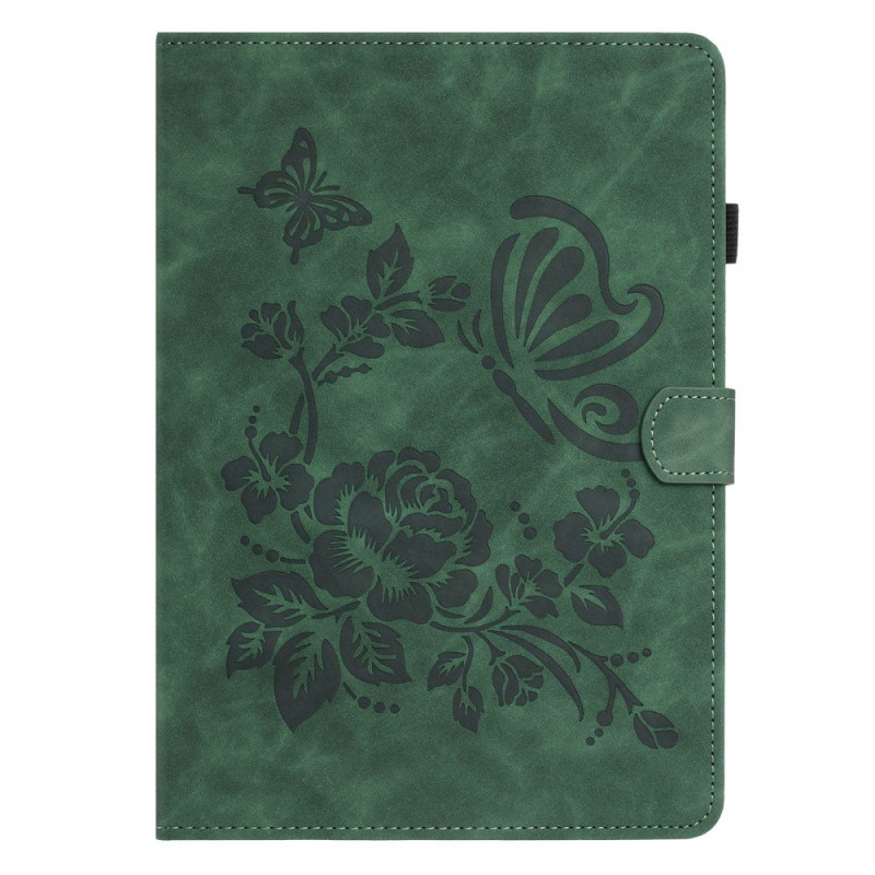 Housse Samsung Galaxy Tab A 10.1 (2016) Papillons et Fleurs Graohiques