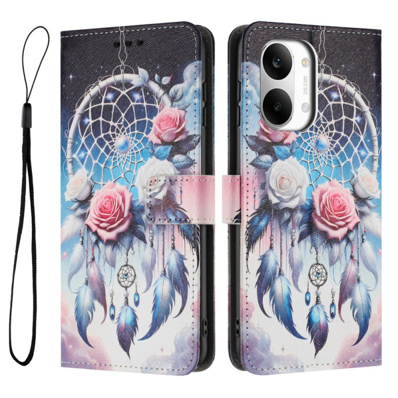 Housse Poco X8 Pro Max 5G Attrape-Rêves Floral