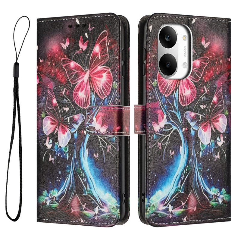 Housse Poco X8 Pro Max 5G Arbre aux Papillons