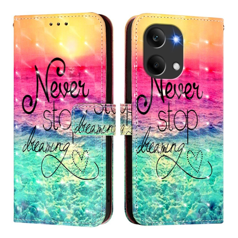 Housse Poco X8 Pro Max 5G Never Stop Dreaming