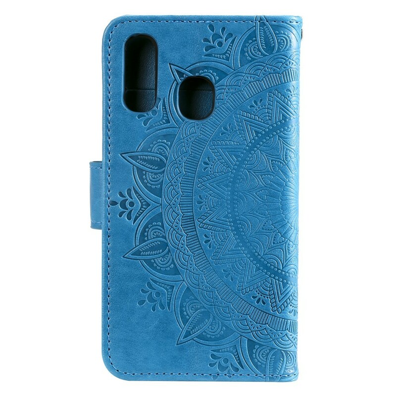 Housse Samsung Galaxy A40 Mandala Soleil Housse Samsung Galaxy A40 Mandala Soleil