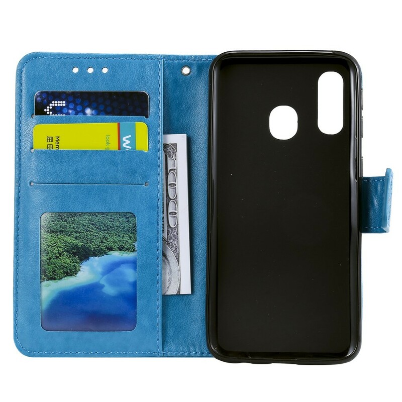 Housse Samsung Galaxy A40 Mandala Soleil Housse Samsung Galaxy A40 Mandala Soleil