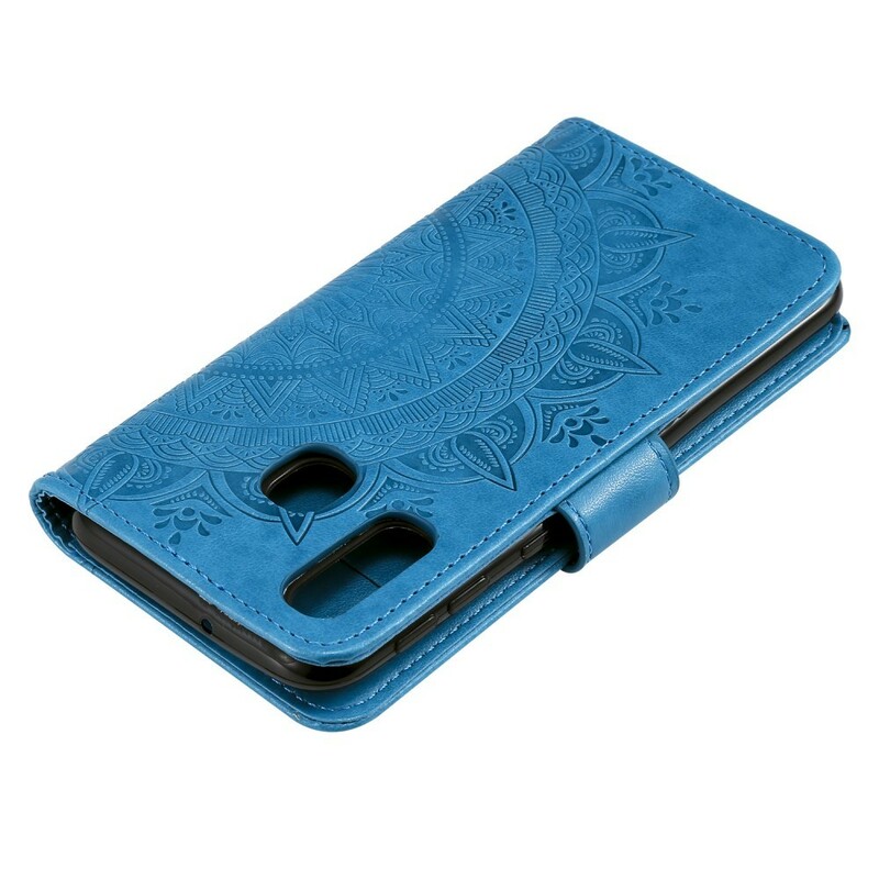 Housse Samsung Galaxy A40 Mandala Soleil Housse Samsung Galaxy A40 Mandala Soleil