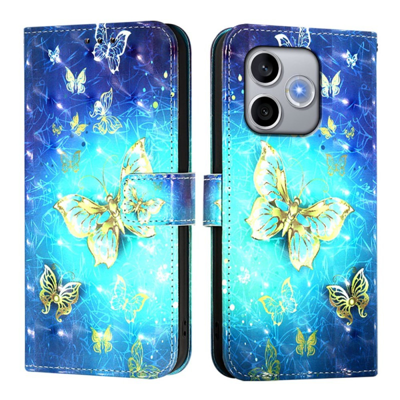 Housse Honor 600 Lite Papillons Dorés