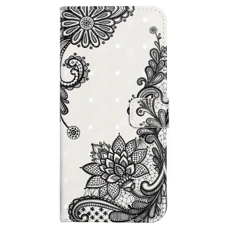 Housse Honor 600 Lite Fleurs en Dentelle 3D
