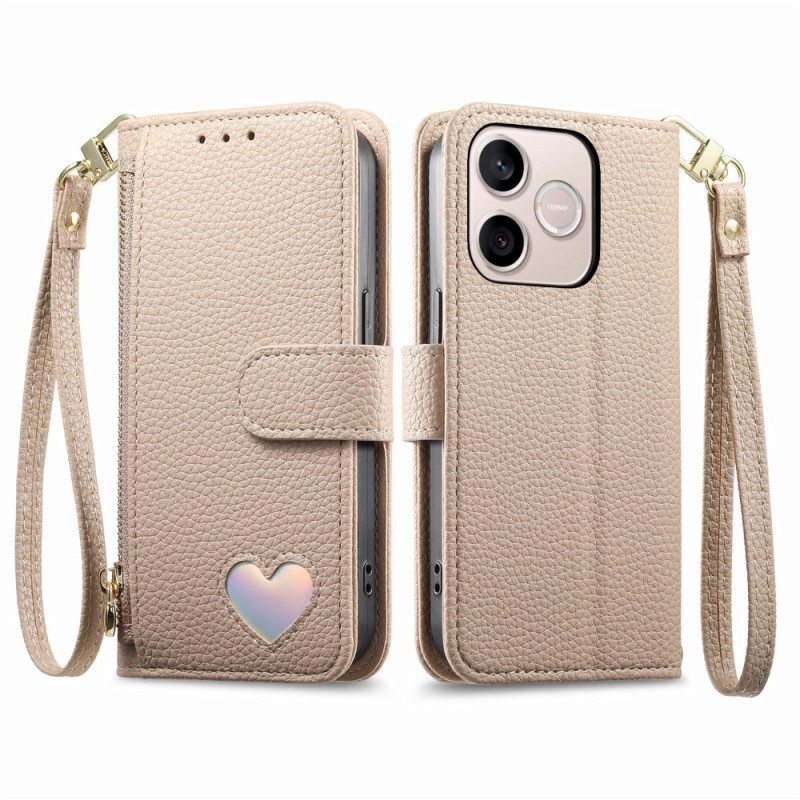 Housse Honor 600 Lite Portefeuille Design Coeur