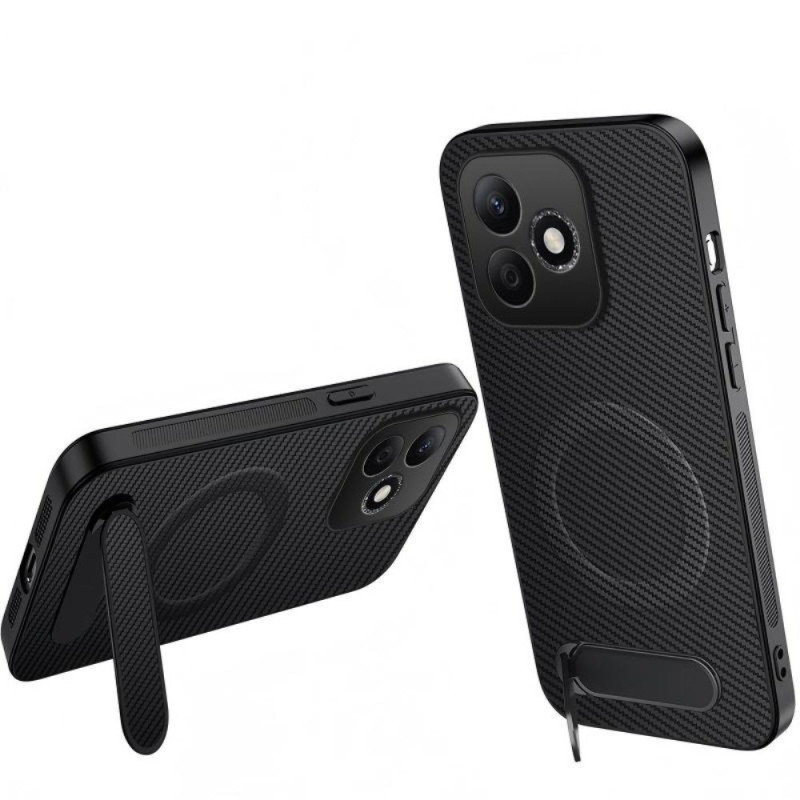 Coque Honor 600 Lite Anneau Magnétique et Support