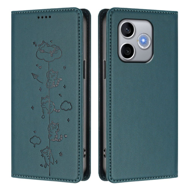 Housse Honor 600 Lite Protection RFID Design Chat