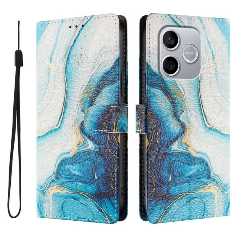 Housse Honor 600 Lite Marbre Bleu