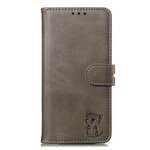 Housse Samsung Galaxy A40 Simili Cuir Chaton Housse Samsung Galaxy A40 Simili Cuir Chaton