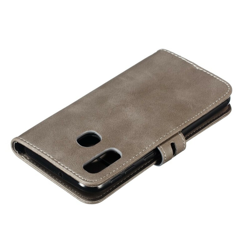 Housse Samsung Galaxy A40 Simili Cuir Chaton Housse Samsung Galaxy A40 Simili Cuir Chaton