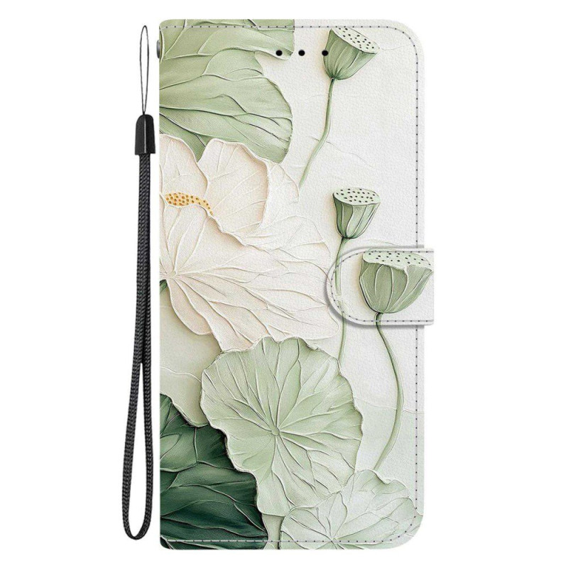 Housse Oppo A6 5G / A6X 5G / 4G Motif Lotus