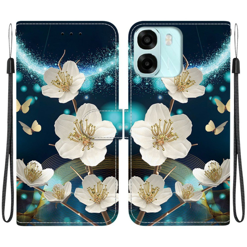 Housse Oppo A6 5G / A6X 5G / 4G Magnolias