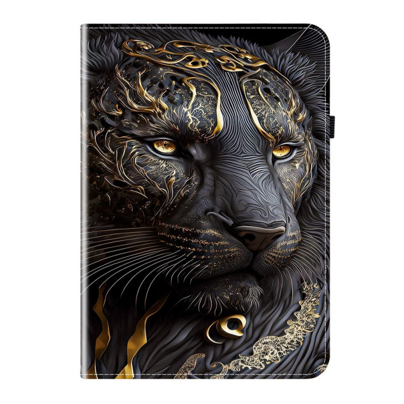 Étui Xiaomi Redmi Pad 2 Lion Noir et Or