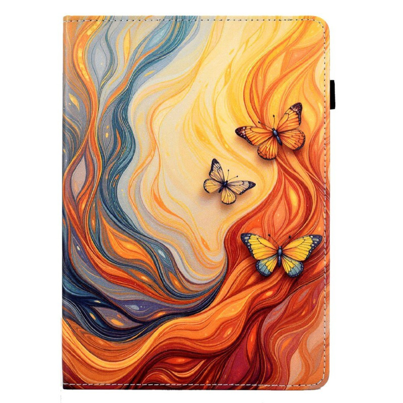 Étui Xiaomi Redmi Pad 2 Papillons et Feu