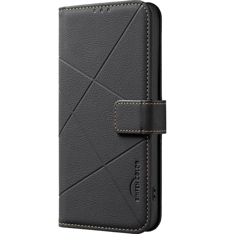 Housse Oppo A6 5G / A6X 5G / 4G Lignes BINFEN COLOR (protection RFID)