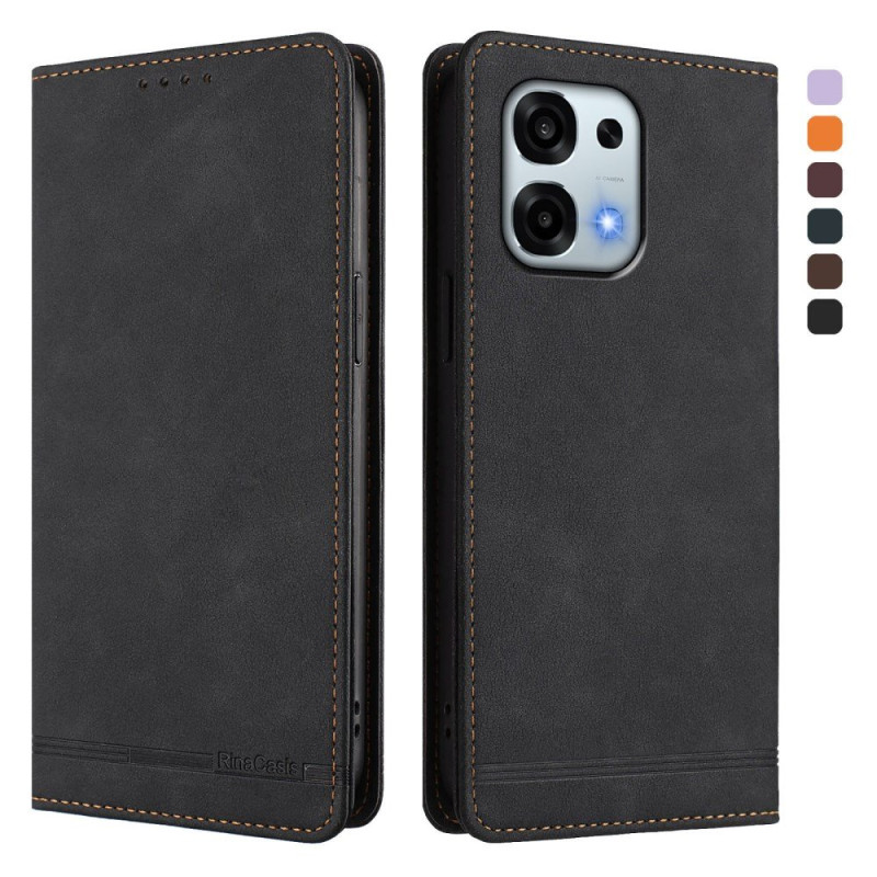 Flip Cover Oppo A6 5G / A6X 5G / 4G Blocage RFID