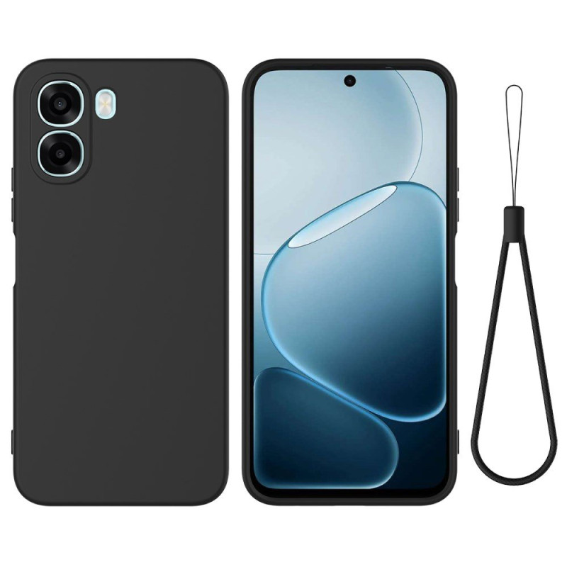 Coque Oppo A6X 5G / 4G Silicone à Lanière