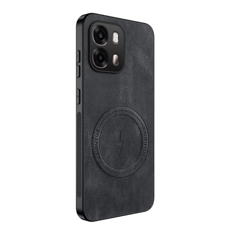 Coque Oppo A6X 5G / 4G Magnétique Effet Cuir