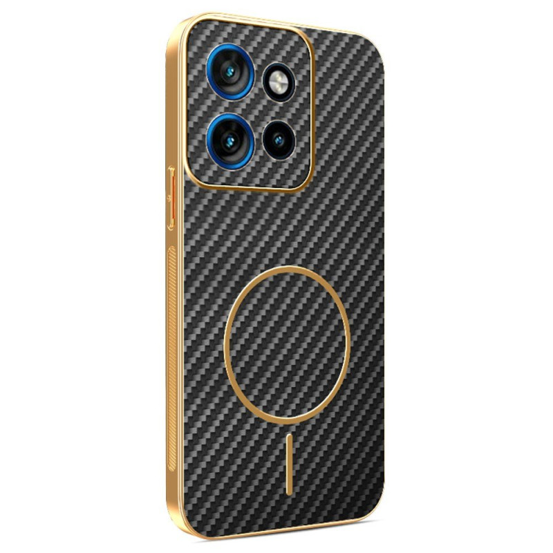 Coque Motorola Edge 60 Neo / 50 Neo Texture Fibre Carbone