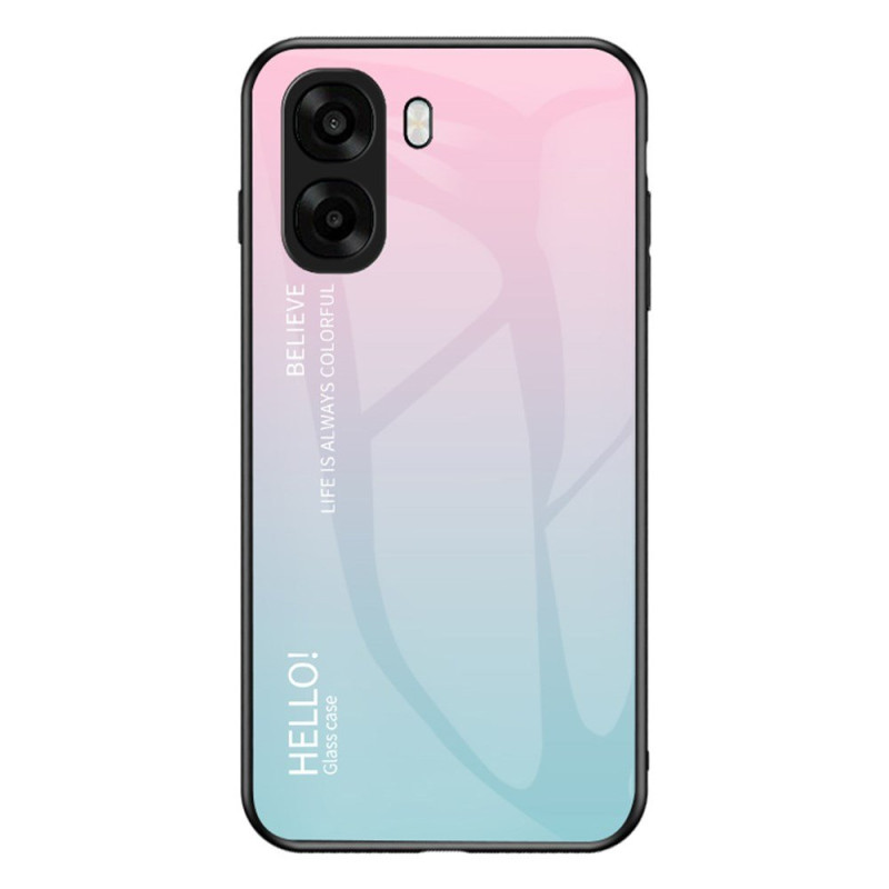 Coque Oppo A6X 5G / 4G Verre Trempé Hello