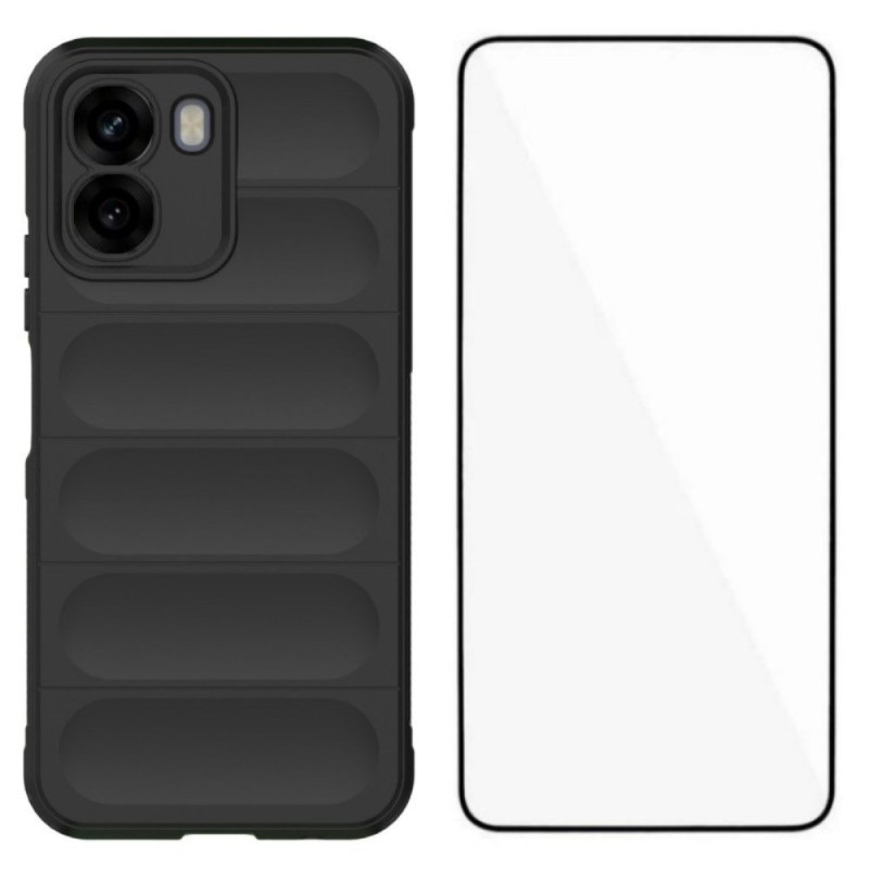 Coque Oppo A6X 5G / 4G Antidérapante avec Protecteur Écran