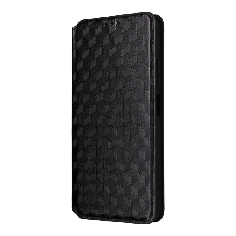 Flip Cover  Xiaomi Redmi A7 Pro / Poco C81 Pro Motif Losanges