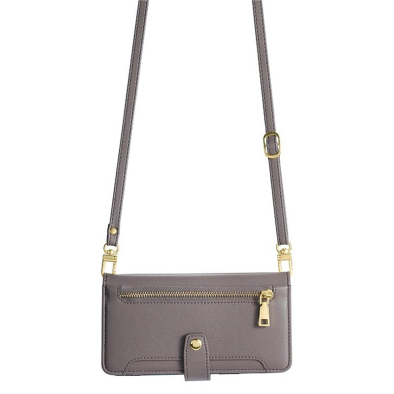 Housse Motorola Edge 70 Pochette Zippée et 2 Sangles