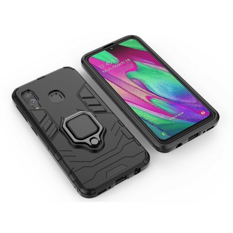 Coque Samsung Galaxy A40 Ring Résistante