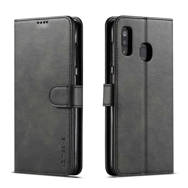 Housse Samsung Galaxy A40 LC.IMEEKE Effet Cuir Housse Samsung Galaxy A40 LC.IMEEKE Effet Cuir