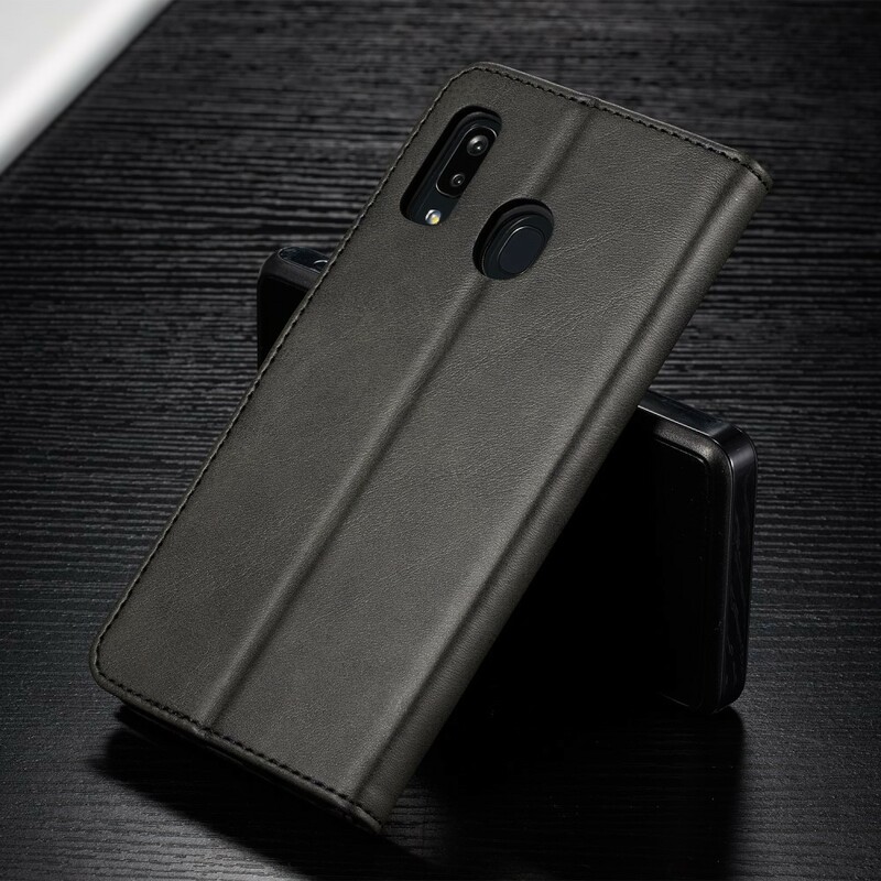 Housse Samsung Galaxy A40 LC.IMEEKE Effet Cuir Housse Samsung Galaxy A40 LC.IMEEKE Effet Cuir