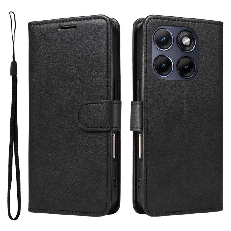 Housse Motorola Edge 70 Fusion Effet Cuir UNni